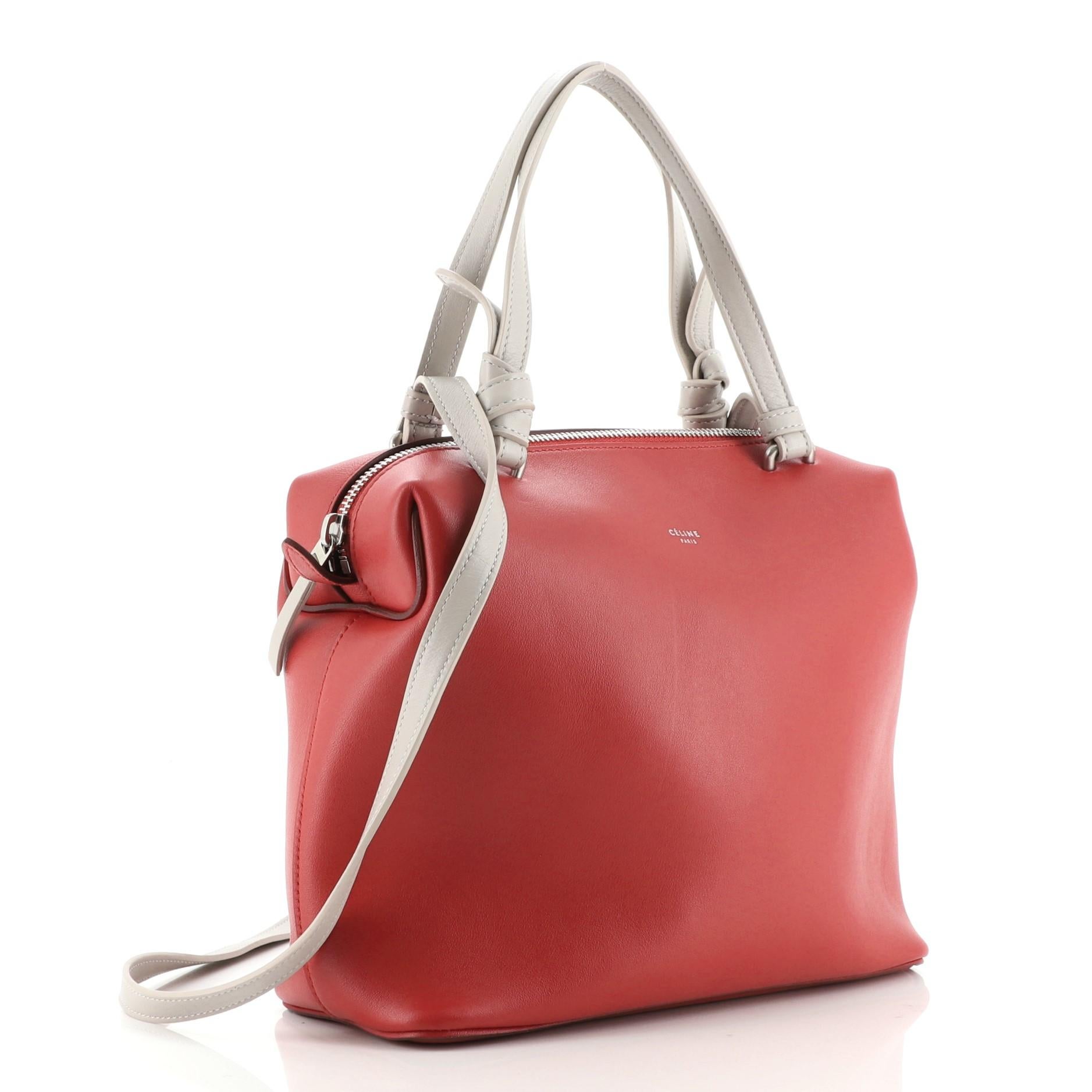 Handtasche aus Leder von Celine Soft Cube (Pink)