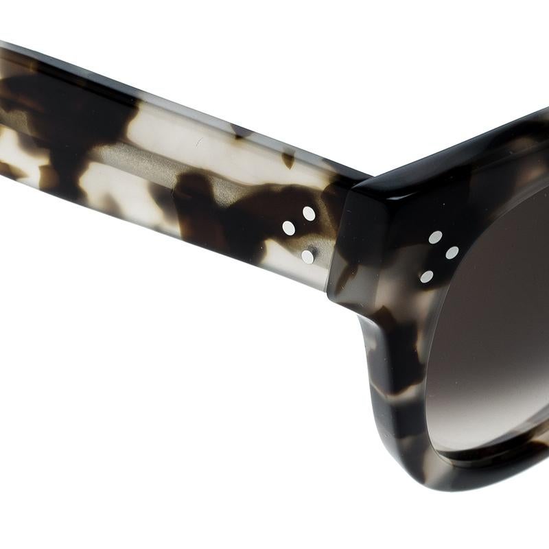 Black Celine Spotted Havana/Brown Gradient Audrey CL 41755 AVVZ3 Wayfarer Sunglasses