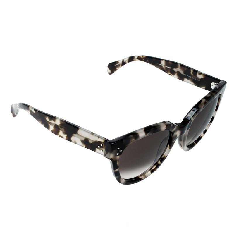 Celine Spotted Havana/Brown Gradient Audrey CL 41755 AVVZ3 Wayfarer Sunglasses