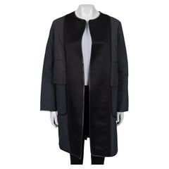 Celine Cappotto Part One in pelle dal taglio dritto - Taglia 42 IT