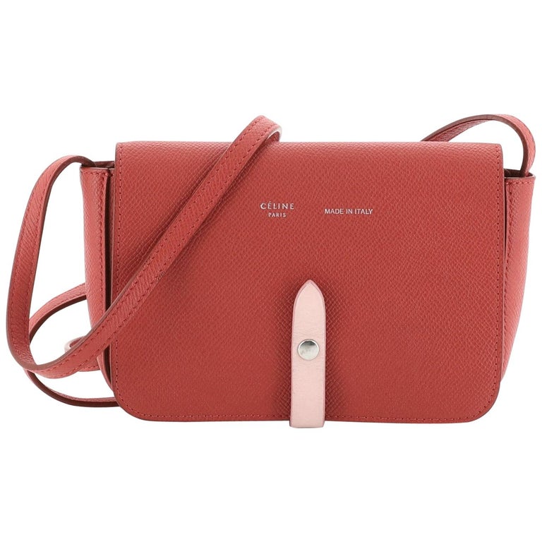 Celine Strap Clutch Leather at 1stDibs