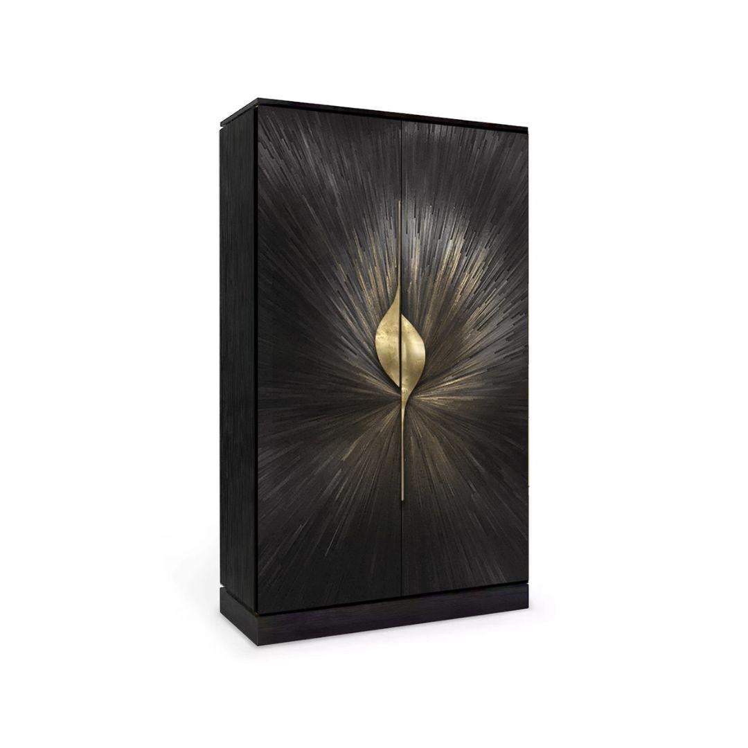 Portuguese Celine Straw Armoire For Sale