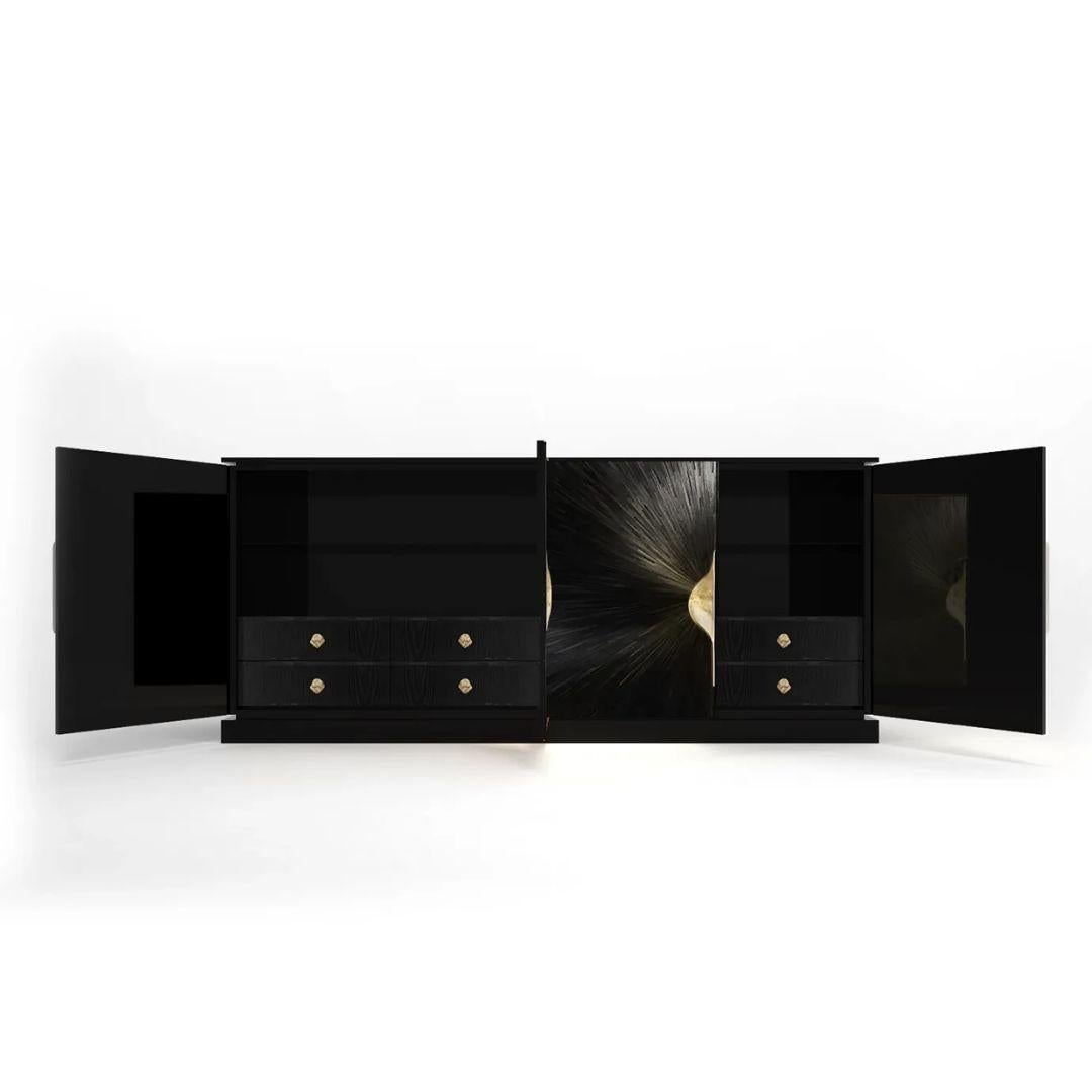 Portuguese Celine Straw Cabinet For Sale
