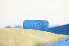 Céline Suede Fish Fringe 95cel902 Blue Satchel