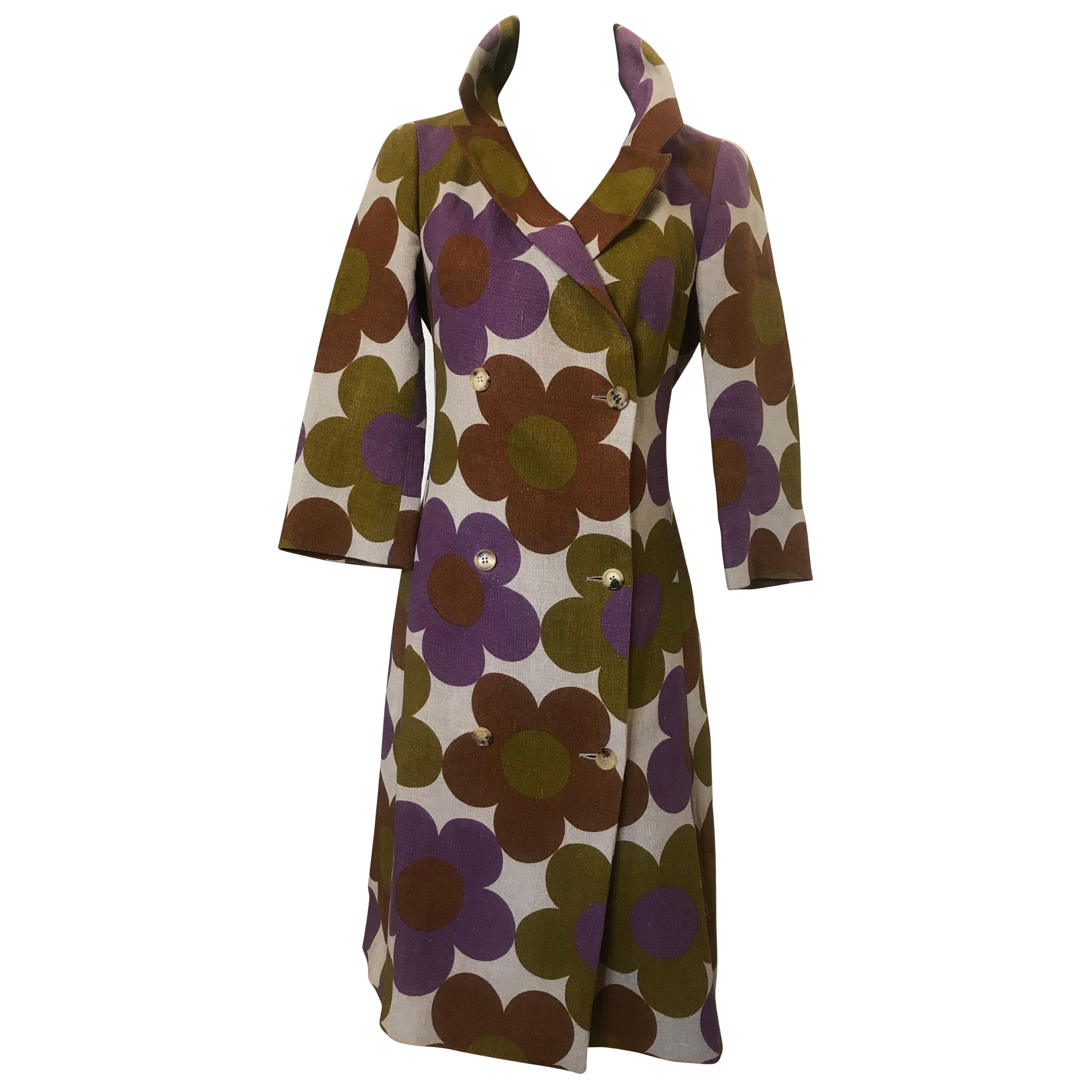 CELINE. Superbe manteau en lin d'époque. Phoebe Philo. en vente