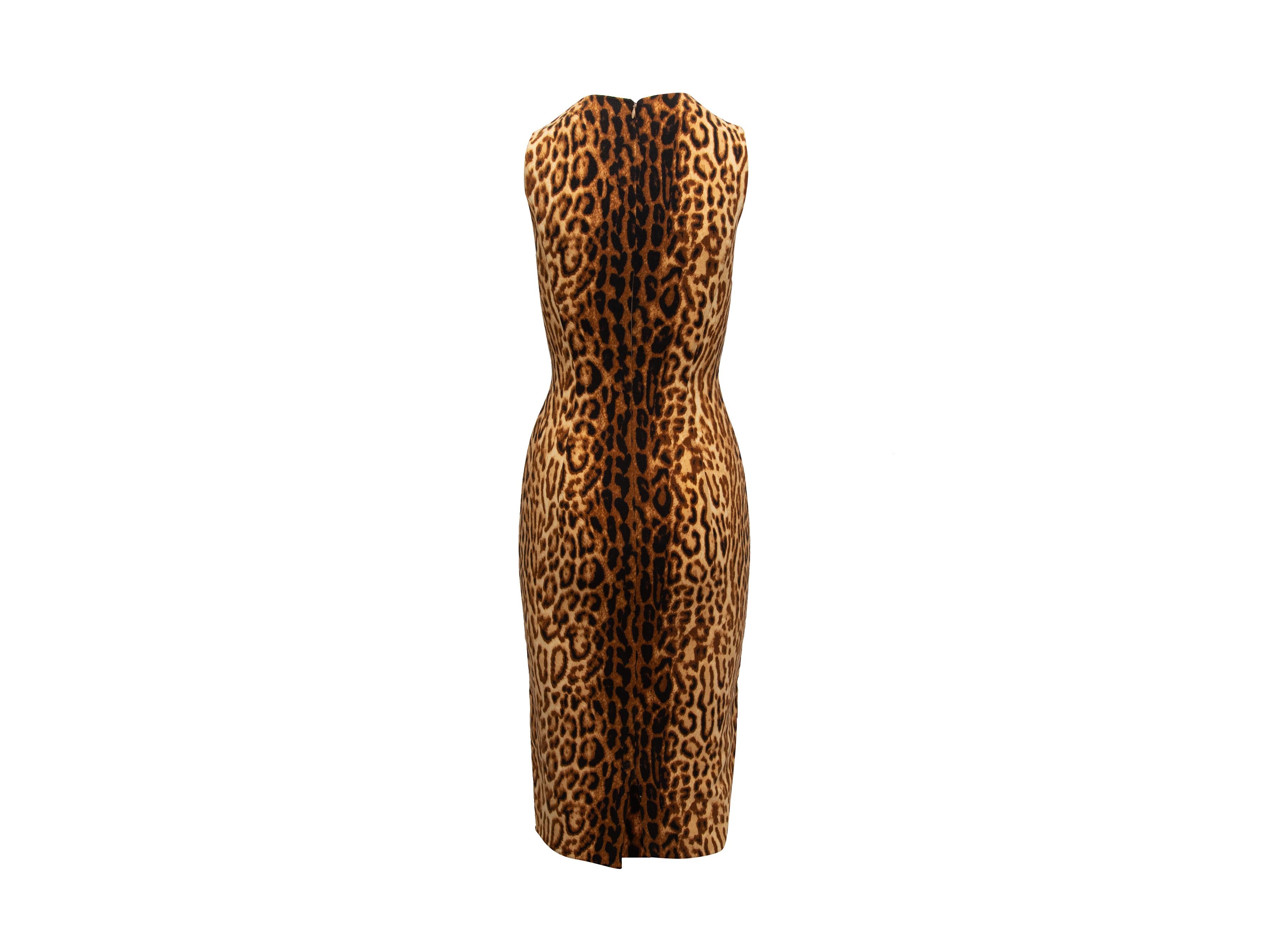 celine leopard dress