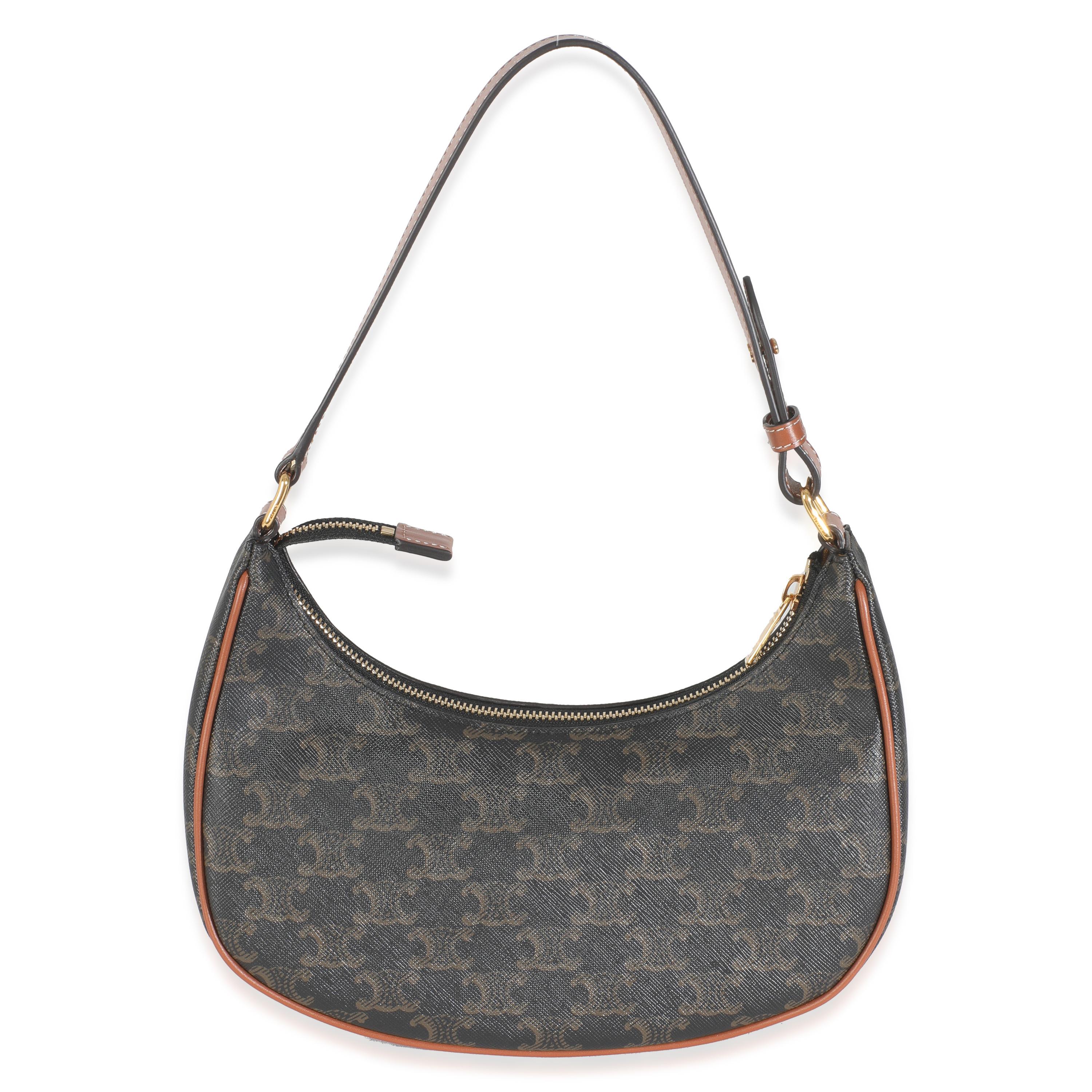 Titel der Auflistung: Celine Tan Kalbsleder Triomphe Canvas Ava Umhängetasche
SKU: Z146565
Zustand: Gebraucht 
Handtasche Zustand: Tadellos
Bemerkungen zum Zustand: Artikel hat keine Anzeichen von Verschleiß.  Endverkauf.
Marke: Celine
Modell: Ava