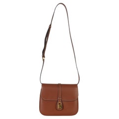Celine Tan Smooth Calfskin Tabou Medium Flap Bag