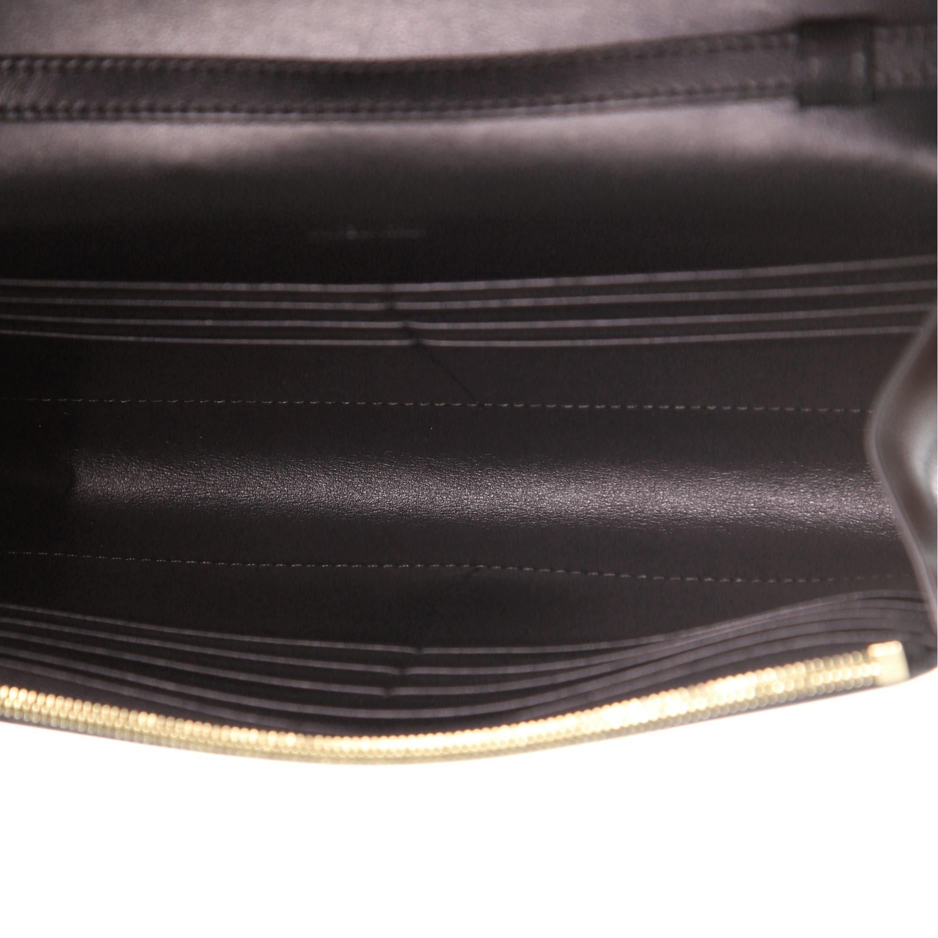 Celine Tassels Wallet on Strap Leather In Good Condition In NY, NY