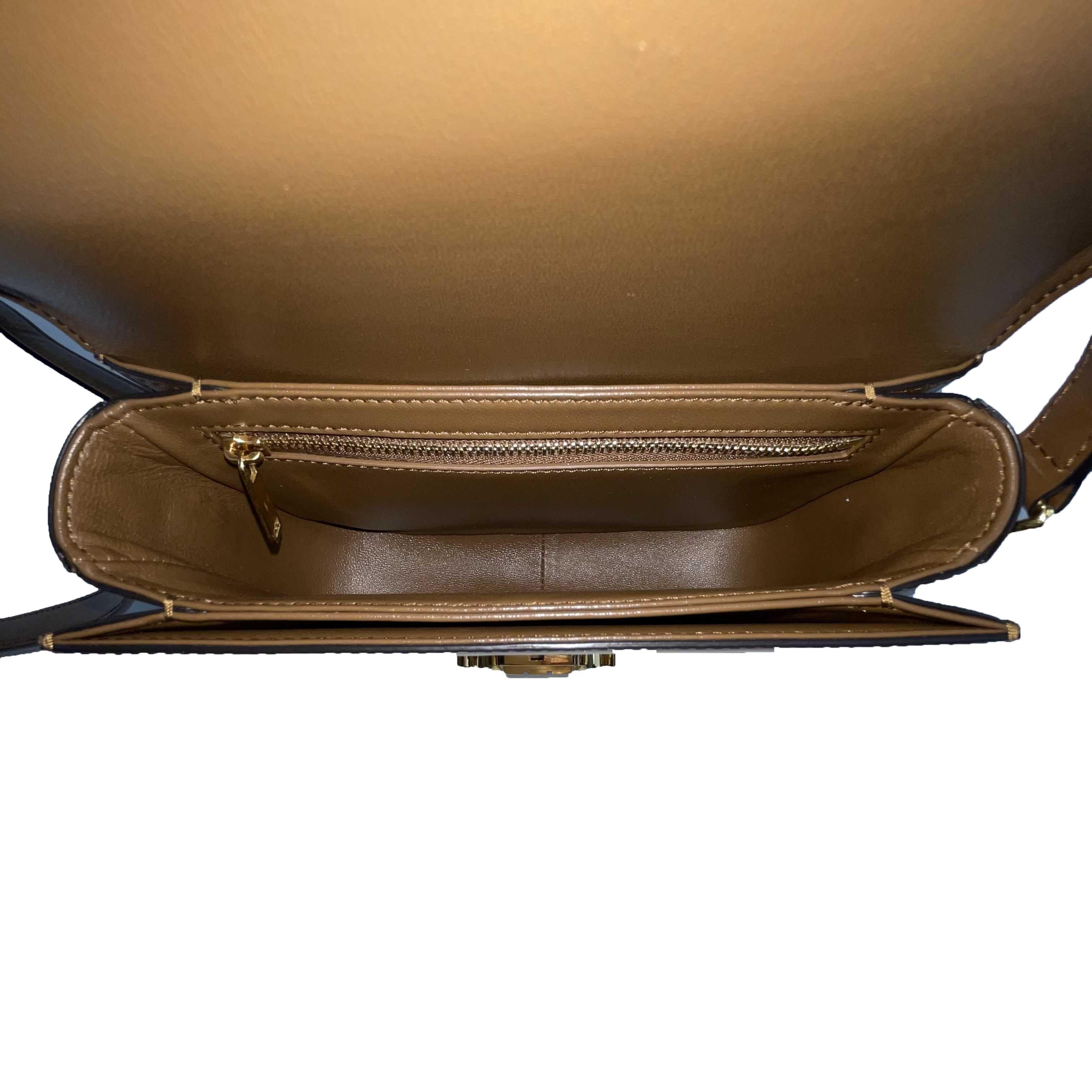 Celine - Teen Leather Triomphe Brown Shoulder Bag 7