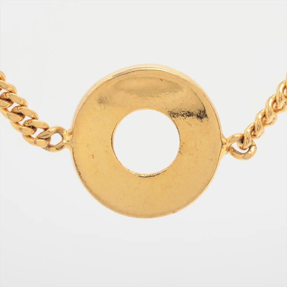 Women's Celine Three Round Logo Necklace For Sale