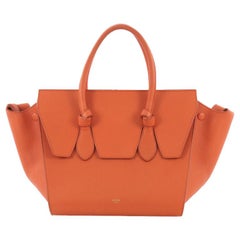 Celine Tie Knot Tote Grainy Leather Mini