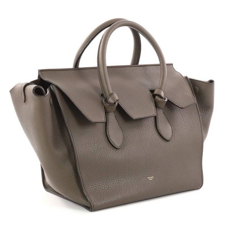 Celine Tie Knot Tote Grainy Leather Small at 1stdibs