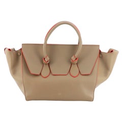 Celine Tote Tie Knot en cuir lisse moyen