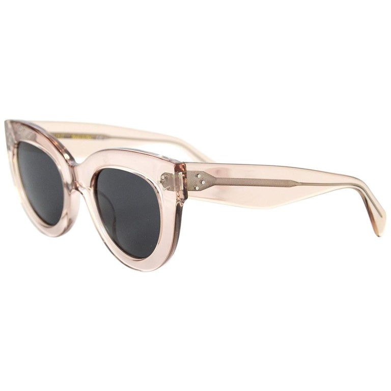 celine clear sunglasses