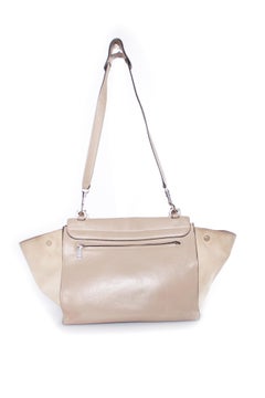 Celine, Trapeze bag in beige.