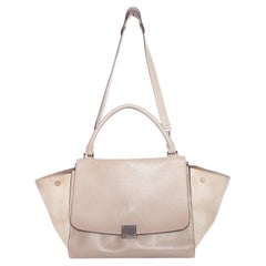 Celine, Trapeze bag in beige.