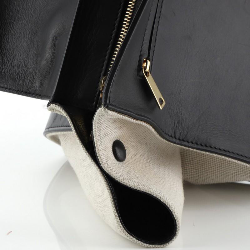 Celine Trapeze Bag Leather Medium  4