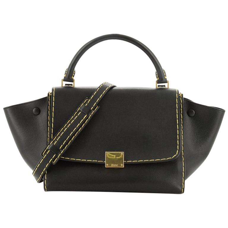 Celine Trapeze Bag Leather Small