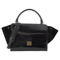 Celine Trapeze Bag Patent Medium