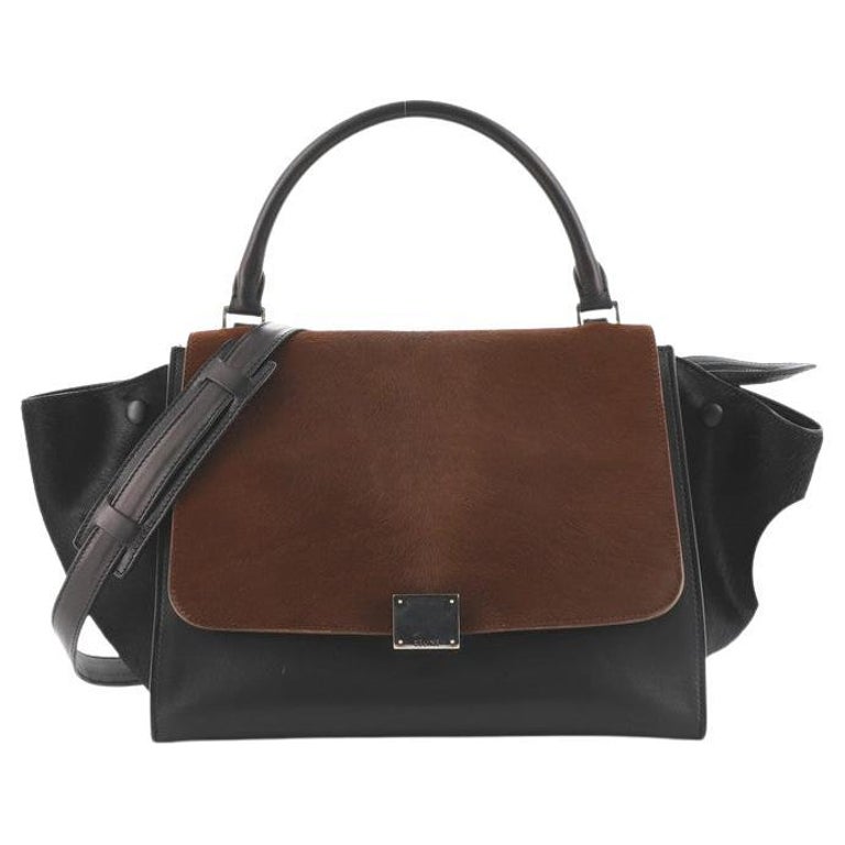 Celine Trapeze Bag Pony Hair Medium at 1stDibs