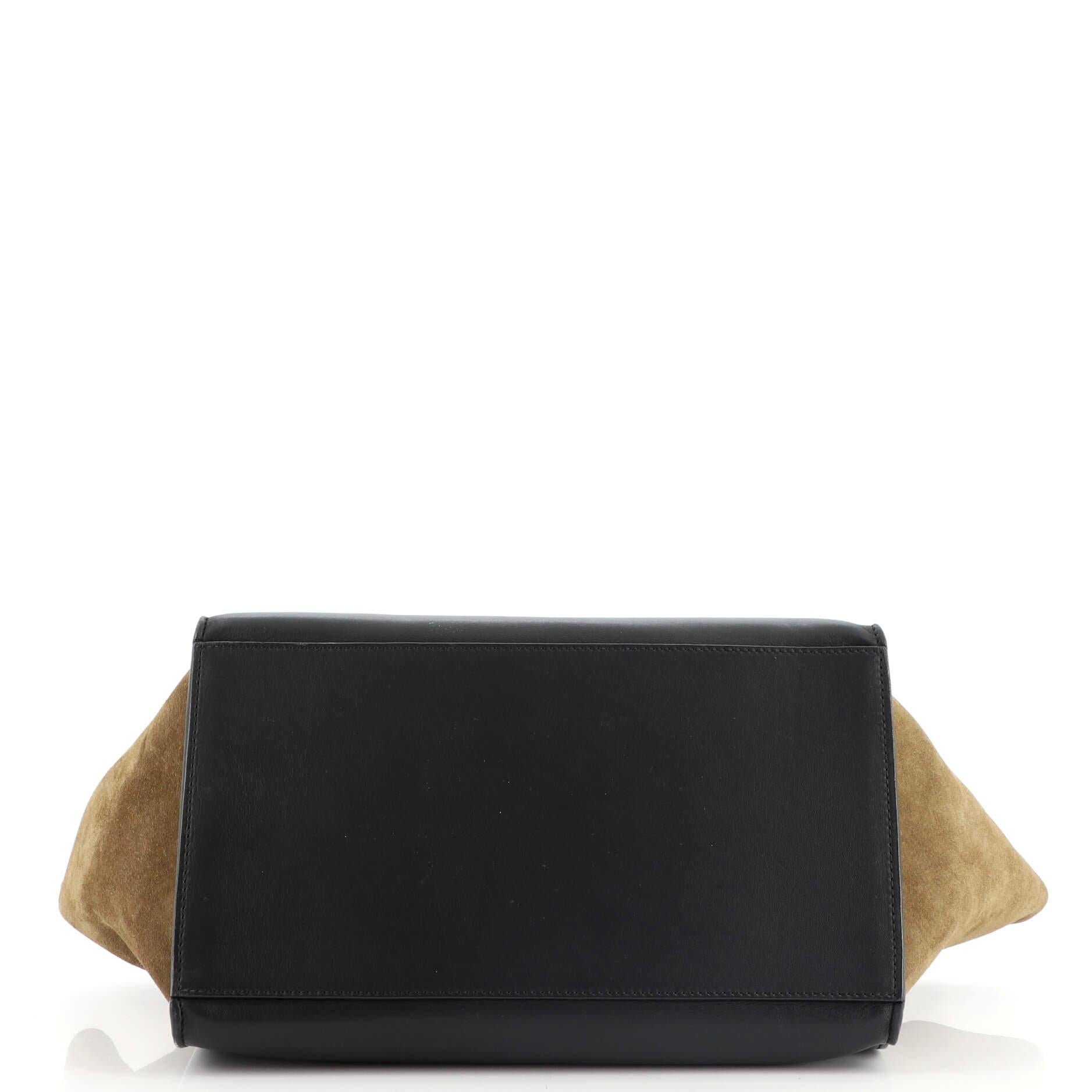 Celine Trapeze Bag Python and Leather Medium In Good Condition In NY, NY