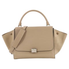 Celine Trapeze Handbag Leather Medium