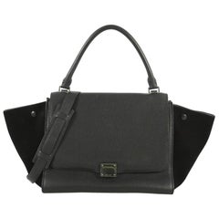 Celine Trapeze Handbag Leather Medium