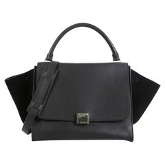 Celine Trapeze Handbag Leather Medium