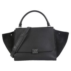 Celine Trapeze Handbag Leather Medium