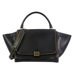 Celine Trapeze Handbag Leather Medium