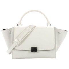 Celine Trapeze Handbag Leather Small