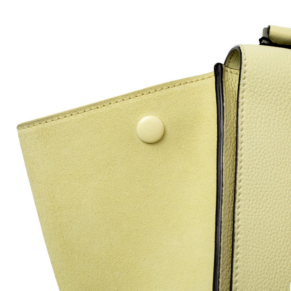 Celine, Trapeze in yellow leather 9