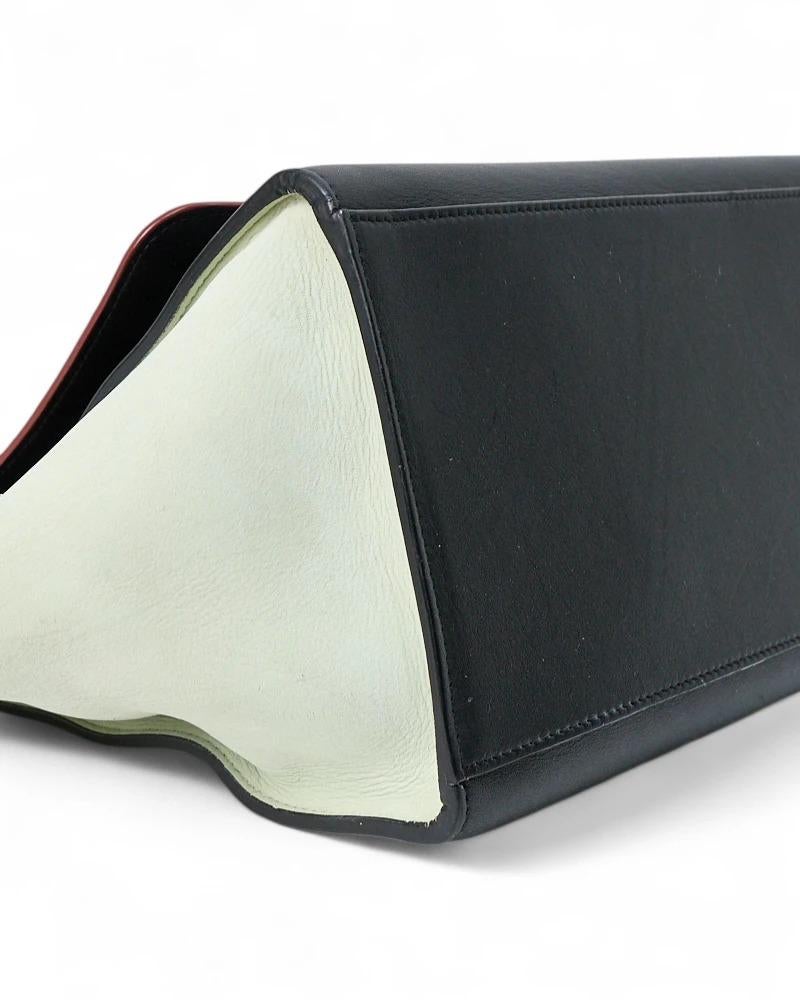 Celine Trapeze Medium Tricolor Rossa en venta 7