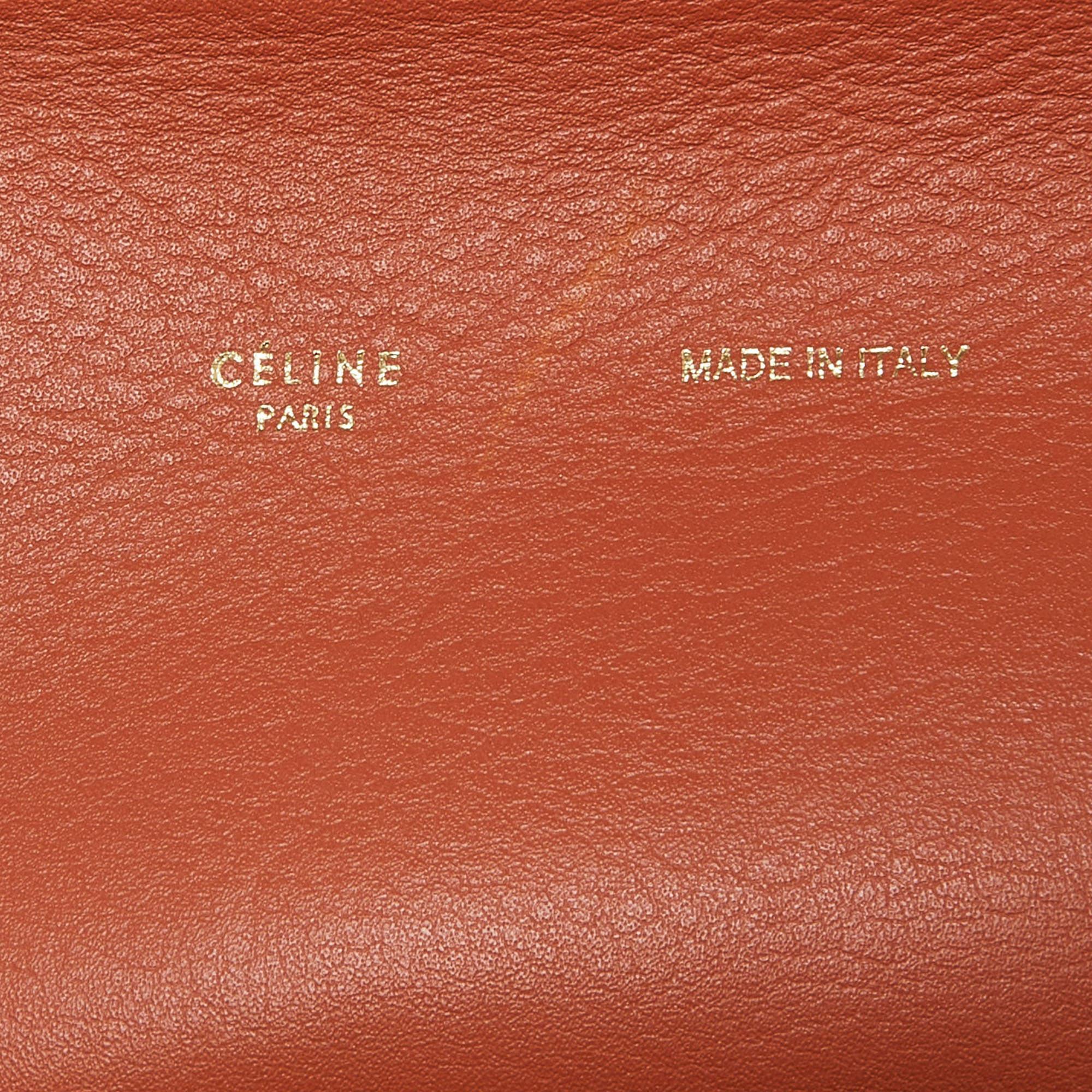 Celine Tri Color Leather All Soft Shoulder Bag 5
