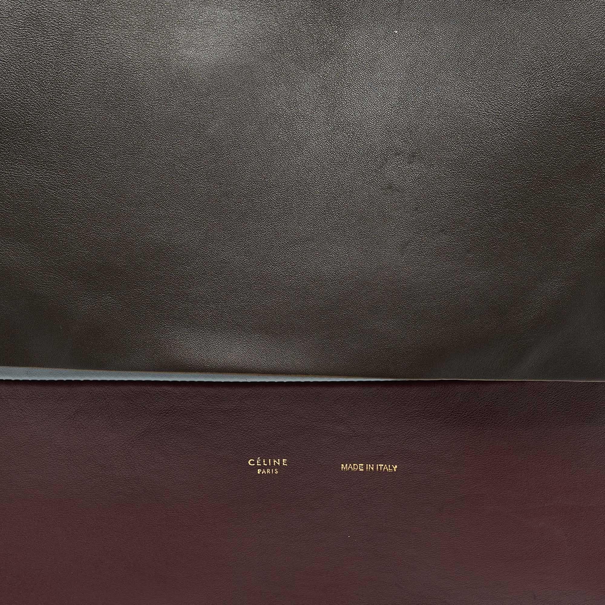 Celine Tri Color Leather All Soft Shoulder Bag 1
