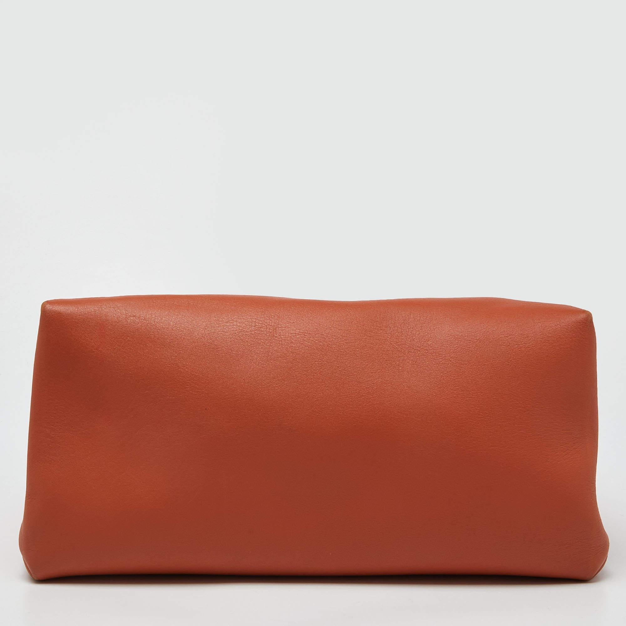 Celine Tri Color Leather All Soft Shoulder Bag For Sale 2