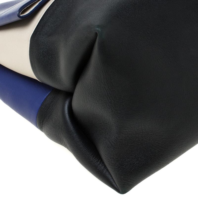 Celine Tri Color Leather All Soft Shoulder Bag 2