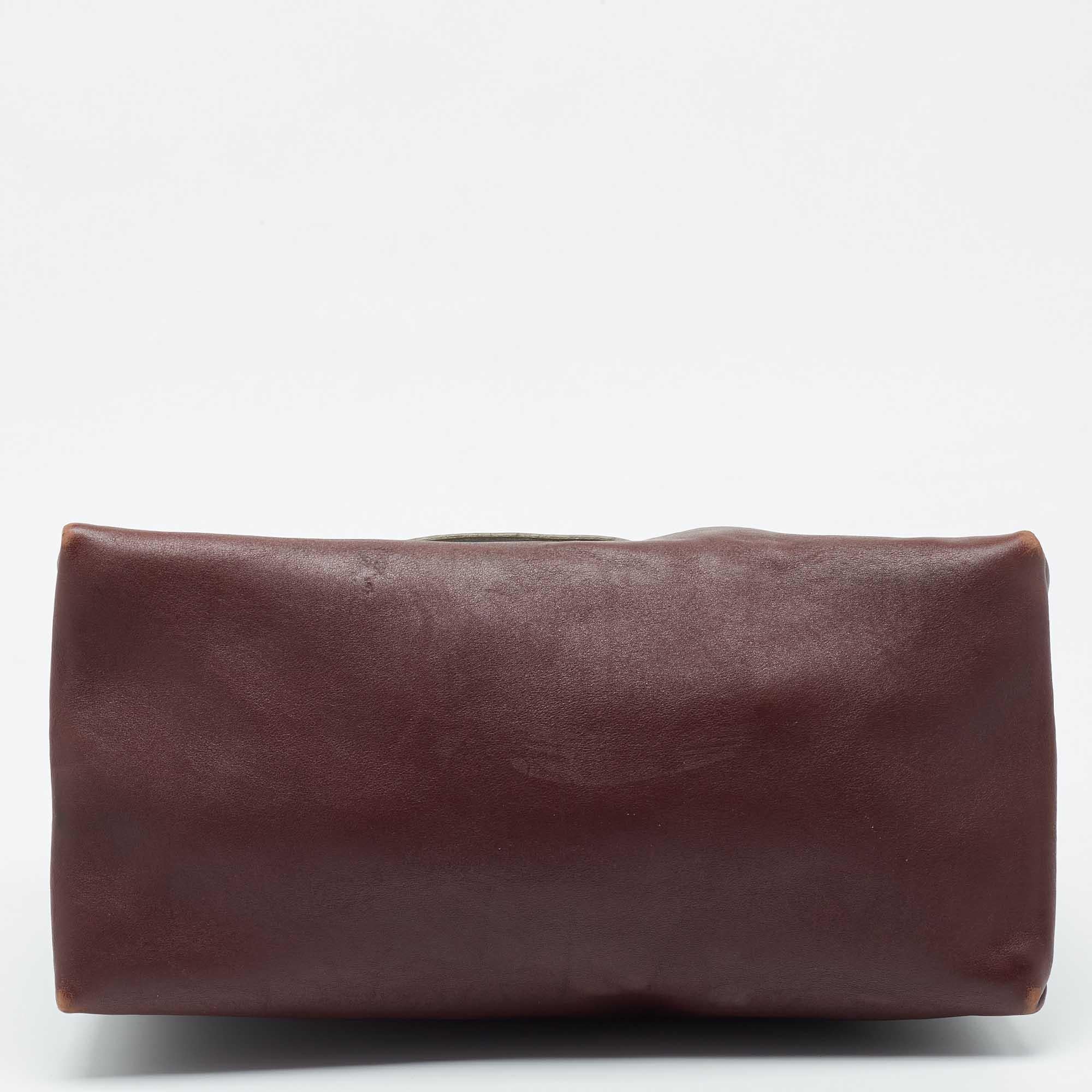 Celine Tri Color Leather All Soft Shoulder Bag 4
