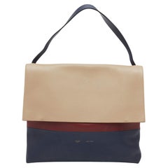 Celine Tri Color Leather All Soft Shoulder Bag