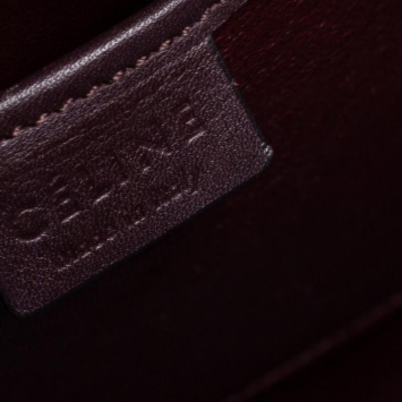 Céline Tri Color Leder und Schlangenhaut Nano Luggage Tote im Zustand „Relativ gut“ im Angebot in Dubai, Al Qouz 2