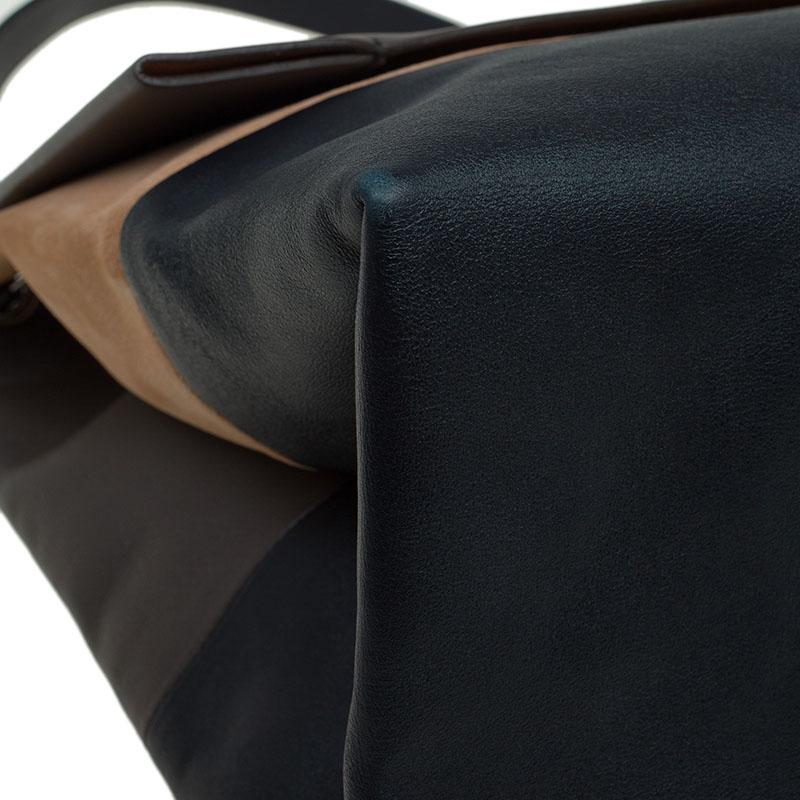 Celine Tri Color Leather and Suede All Soft Shoulder Bag 5