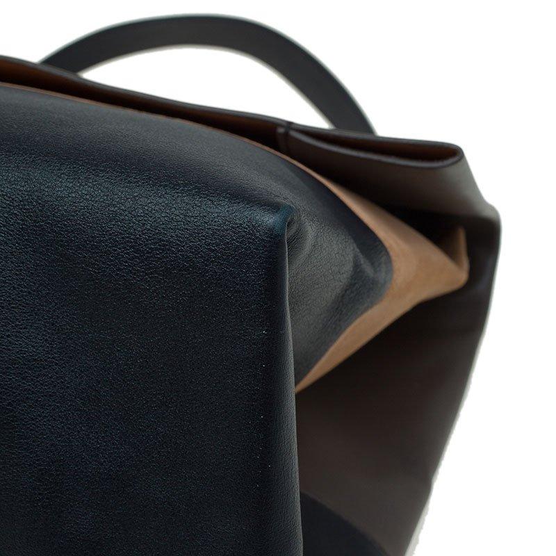 Celine Tri Color Leather and Suede All Soft Shoulder Bag 6