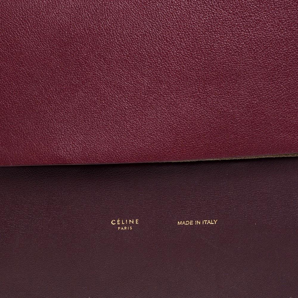 Celine Tri Color Leather And Suede All Soft Shoulder Bag 6