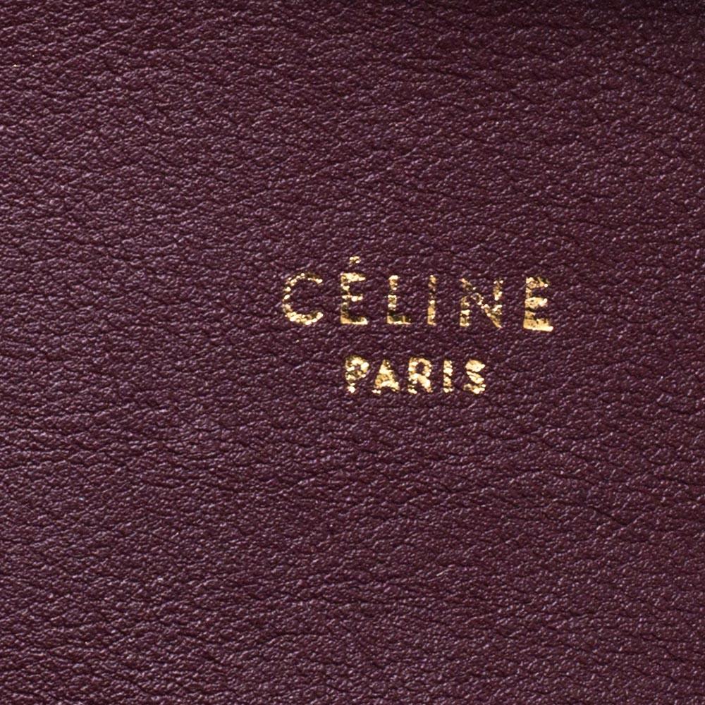 Celine Tri Color Leather And Suede All Soft Shoulder Bag 2
