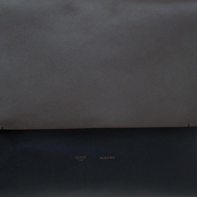Celine Tri Color Leather and Suede All Soft Shoulder Bag 4
