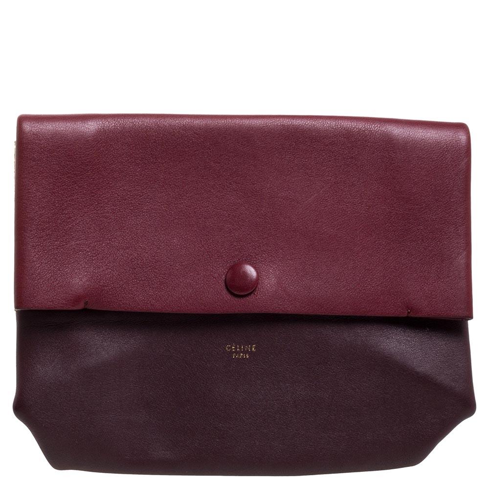 Celine Tri Color Leather And Suede All Soft Shoulder Bag 4