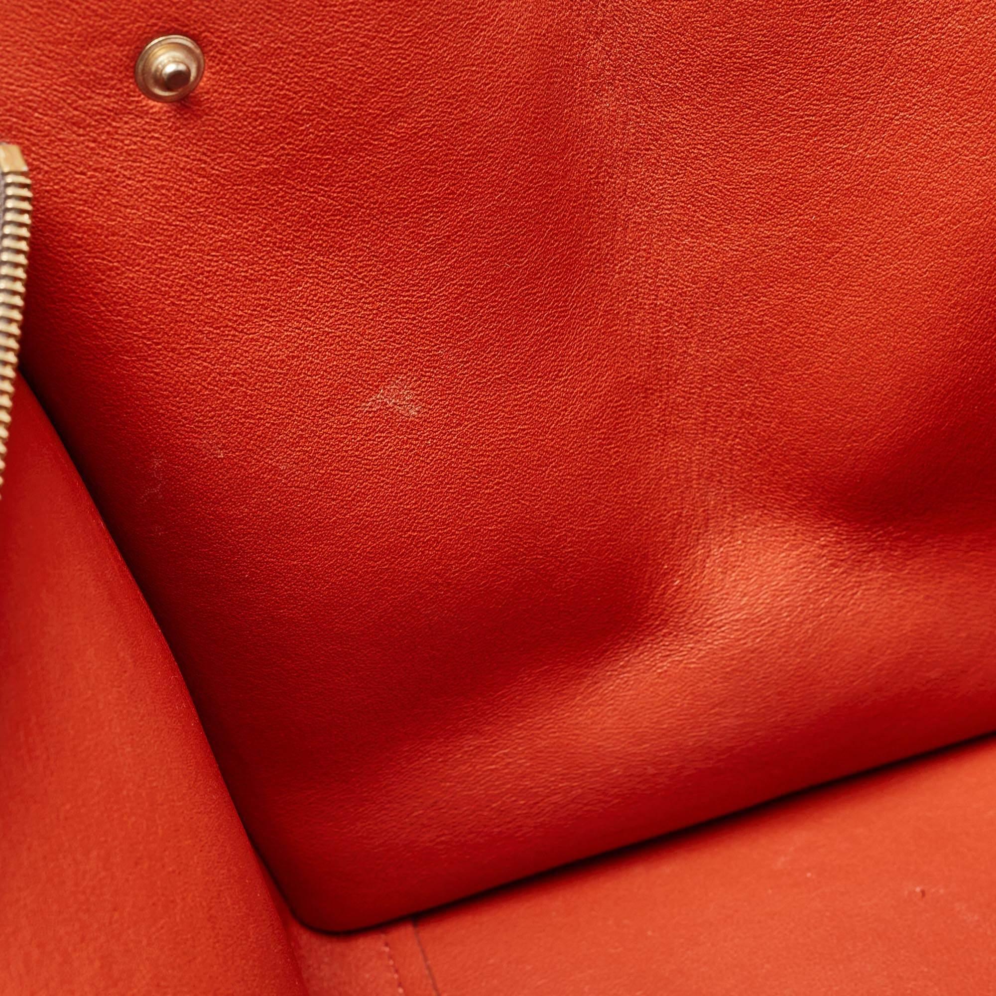 Women's Celine Tri Color Leather and Suede Medium Trapeze Bag