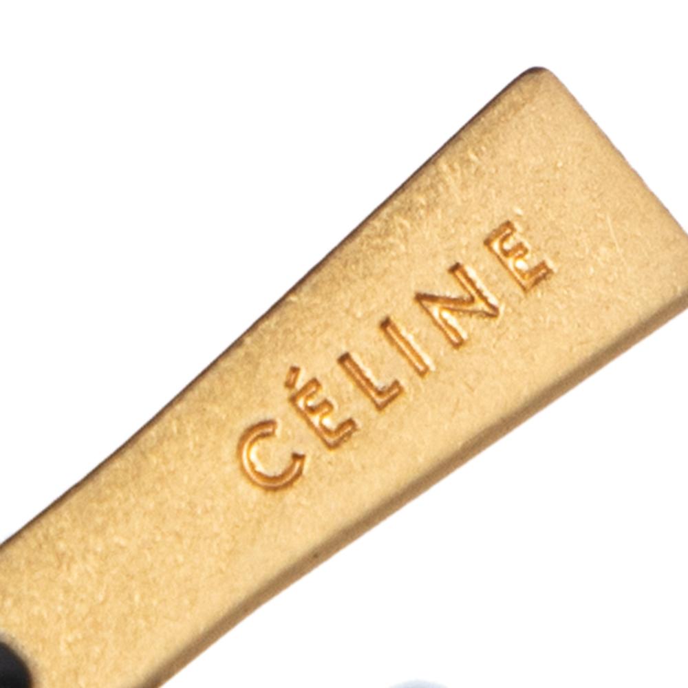 Celine Tri Color Leather Envelope Clutch 5