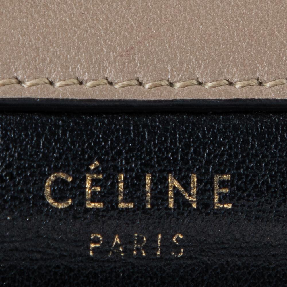 Celine Tri Color Leather Envelope Clutch 1